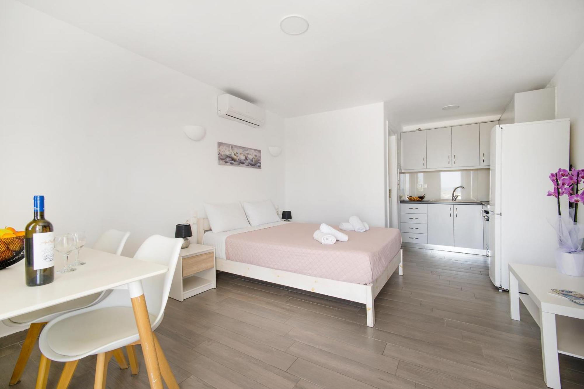 Oniropetra Apartments Mykonos Plintri Quarto foto