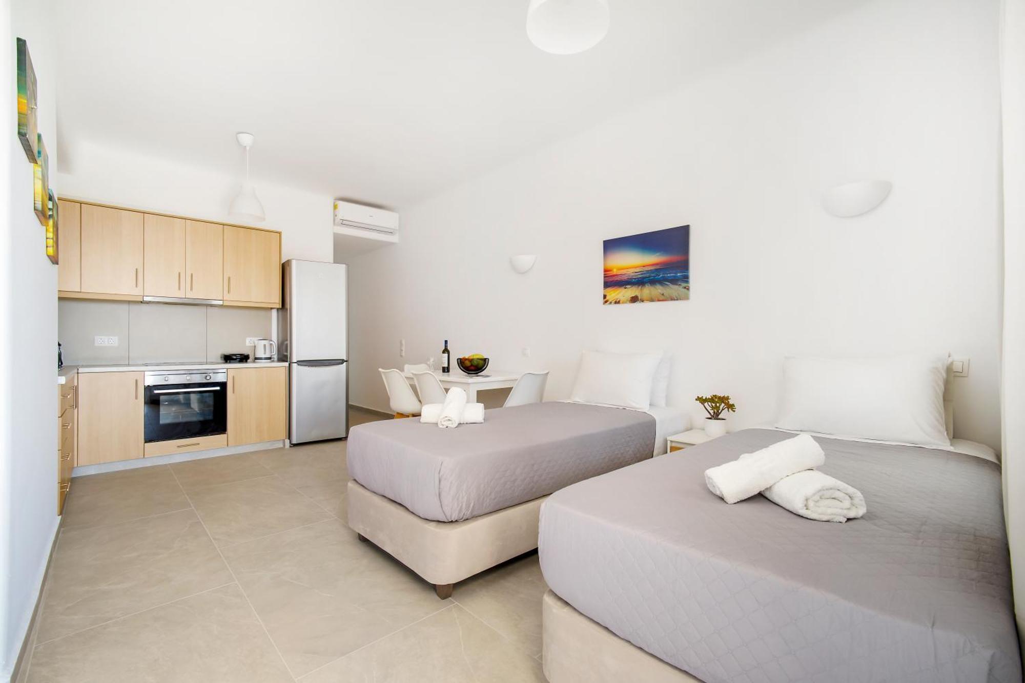 Oniropetra Apartments Mykonos Plintri Quarto foto